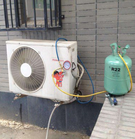 和硕空调加氟